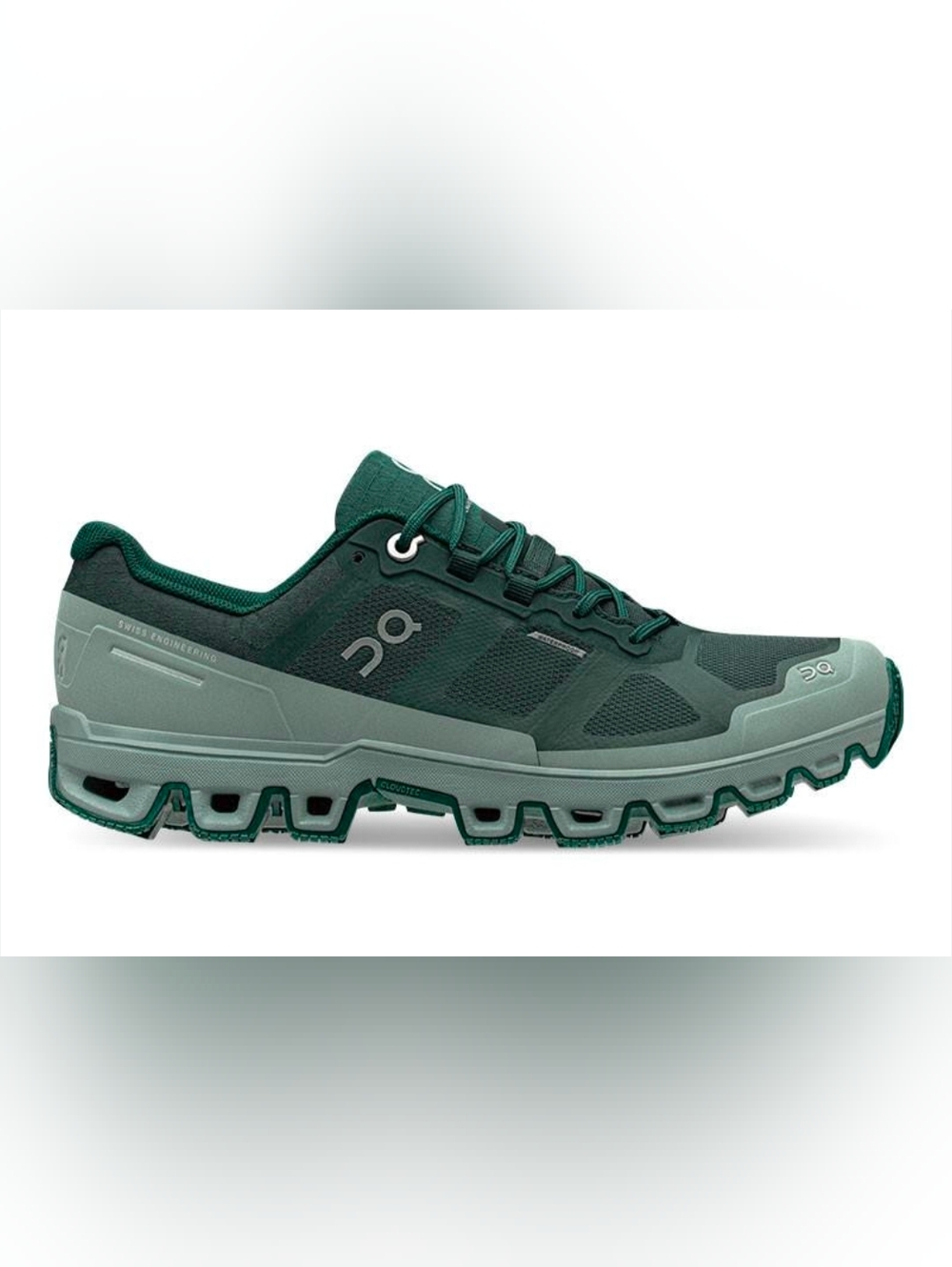 On Running Running Women's Cloudventure Waterproof Trail Shoes - Green (NEW)